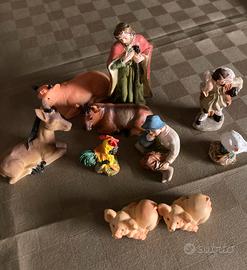 Statuine in resina per presepe