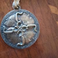 medaglia argento 800 fratelli Zoppas