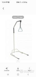 piantana in acciaio alzamalati 