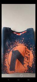 felpa interno micropile di Nerf tg 13 anni