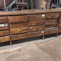 Credenza da farmacia antica - primi 900
