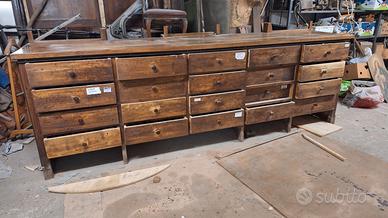 Credenza da farmacia antica - primi 900