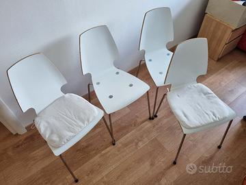 Sedie ikea bianche