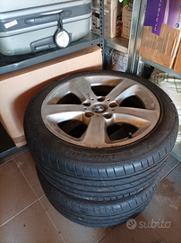 Due cerchi originali BMW + gomme