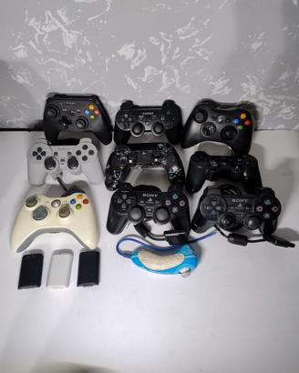 Lotto 10 controller xbox playstation da sistemare