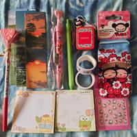 Set kawaii Sanrio Pucca Naj Oleari manga anime 