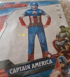 Vestito Carnevale Capitan America