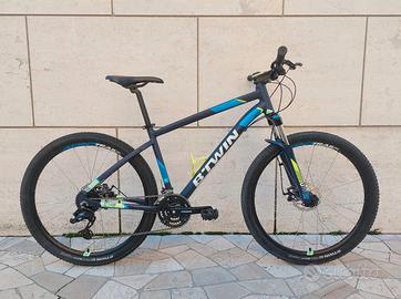 Bici Mtb 27,5" front Btwin Rockrider 520, c. nuova