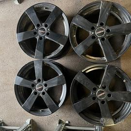 3 - CERCHI IN LEGA DEZENT 7,5X17 5X120 ET42