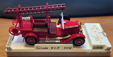 Modellino Solido Camion dei pompieri - Citroen C4F