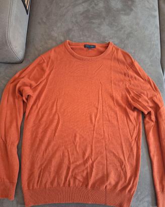 Maglione J. H&B. arancione - Taglia M