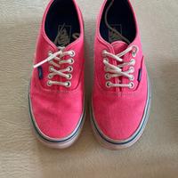 Scarpe vans rosa fluo