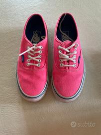 Scarpe vans rosa fluo