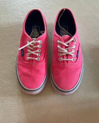 Scarpe vans rosa fluo