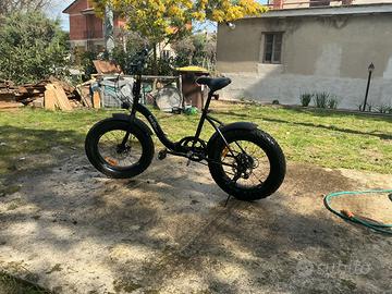 Bici teklio fat bike pieghevole
