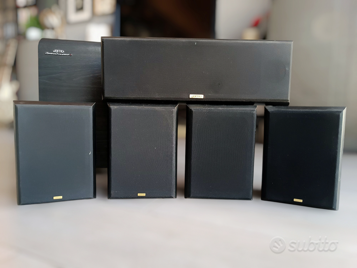 Sistema Home Cinema Jamo Studio 8 Nero - Predisposto Per Dolby Atmos, Impedenza 8 Ohm