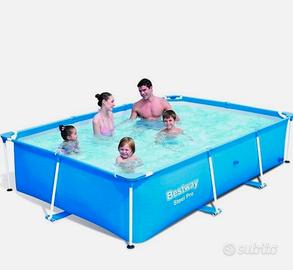 Piscina  BESTWAY 259 x 170 x 60 con pompa