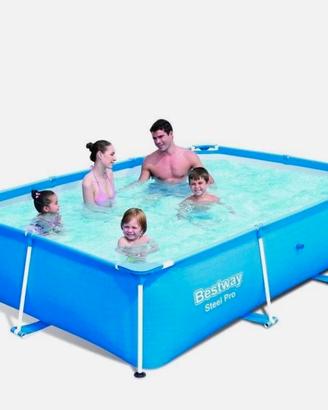 Piscina  BESTWAY 259 x 170 x 60 con pompa