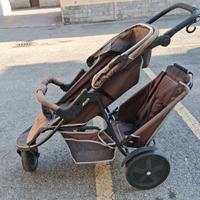 Passeggino gemellare o fratellare hauck