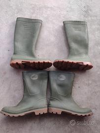 Stivali in gomma usati