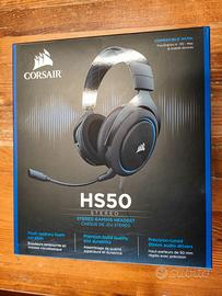 Corsair HS50 cuffie headset PC PS4 XBOX