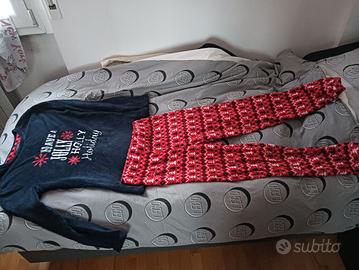 caldo pigiama taglia M