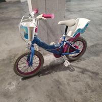 Bici da bambina frozen