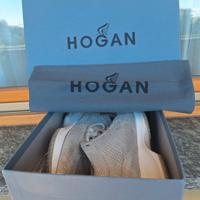 Sneaker Hogan Interactive Donna - Argento Rettile 