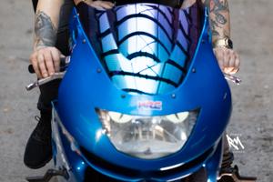 Kawasaki Ninja ZX9R iscritta ASI