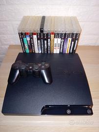 Playstation 3 con giochi.