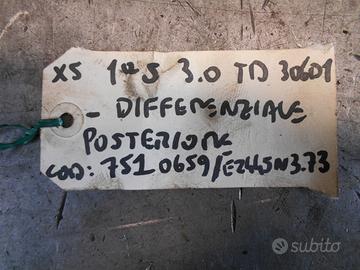 Differenziale post bmw x5 anno 2002 306d1