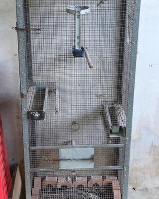 gabbia acciaio inox 