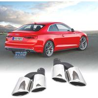 TERMINALI SCARICO AUDI LOOK S