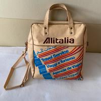 Borsa viaggio  vintage Alitalia american express