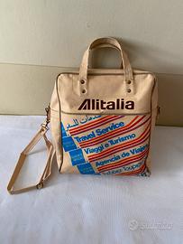 Borsa viaggio  vintage Alitalia american express