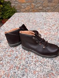 Scarponi in pelle Vibram tg 42