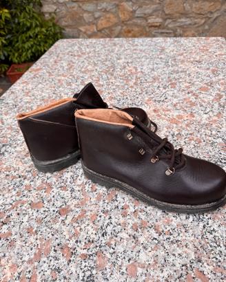 Scarponi in pelle Monte Bove suola Vibram tg 42