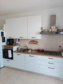 Cucina Stella L 270 + forno e lavastoviglie bianco