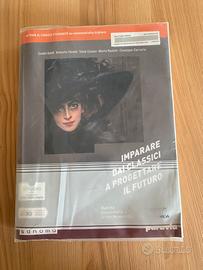 libro scolastico delle superiori di letteratura