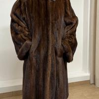 Cappotto in visone naturale