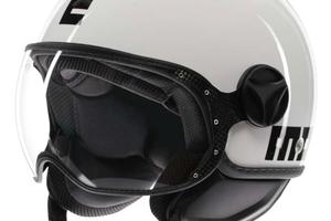 Casco Moto Jet Momo Design FGTR CLASSIC Mono Bianc
