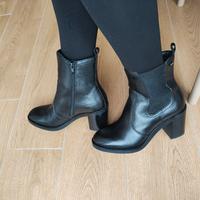 Stivaletti Valleverde in vera pelle NUOVO