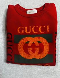 Felpa rossa Gucci