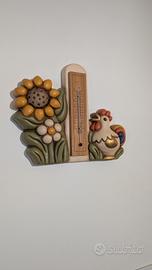 Formella Thun termometro gallo girasole 