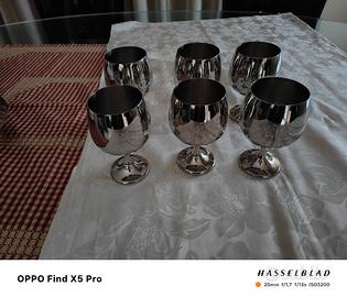 bicchierini liquore amc originali in acciaio