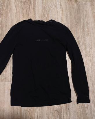 Maglia a Maniche Lunghe GAS Essential Nera