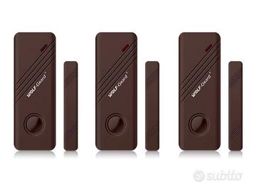 3 Sensori antifurto magnetici di allarme universal