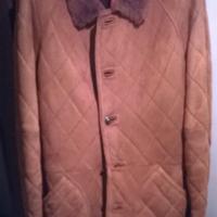 Soprabito cappotto scamosciato invernale originale