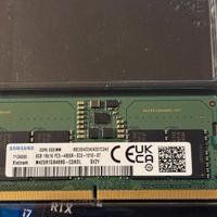 Samsung 8GB RAM SODIMM DDR5 4800 MHz