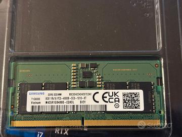 Samsung 8GB RAM SODIMM DDR5 4800 MHz